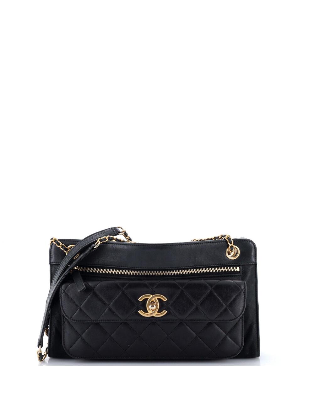 Chanel Front Pocket Camera Bag Quilted #365320C24B